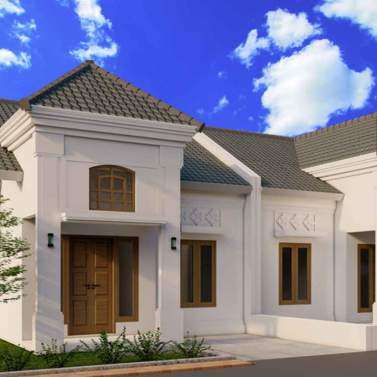 lebar jalan perumahan